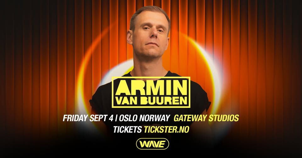 Armin van Buuren — plakat
